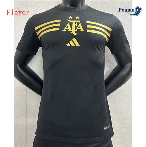 Peamu - Maillot foot Argentine Player Version Training Noir 2023-2024 Outlet