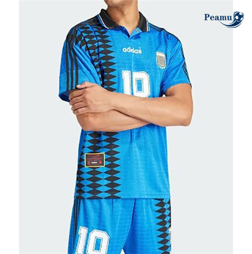 Peamu - Maillot foot Argentine Enfant Bleu 2023-2024 discout