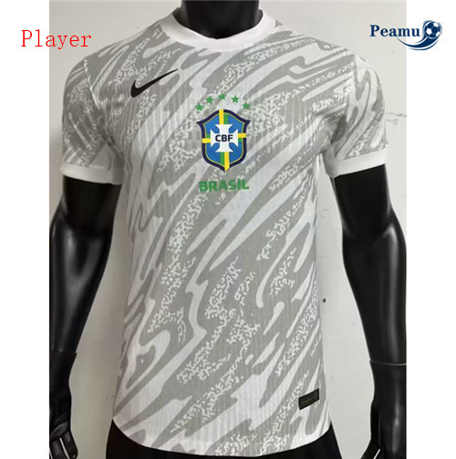 Peamu - Maillot foot Brésil Player Version Gardien de but 2023-2024 France