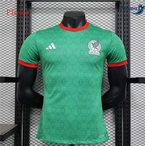 Peamu - Maillot foot Mexique Player Version Vert 2023-2024 Chinois