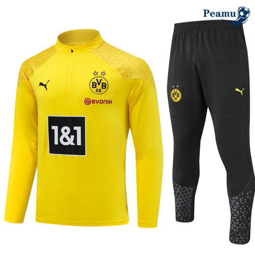 Peamu - Survetement Borussia Dortmund jaune 2024-2025 Officiel