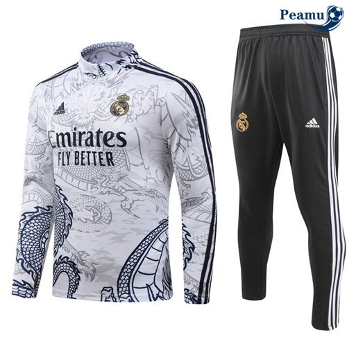 Peamu - Special Survetement Real Madrid Blanc 2024-2025 Outlet