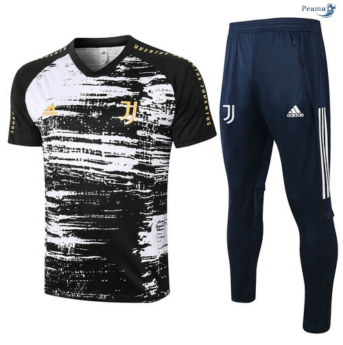 Peamu - Kit Maillot Entrainement Juventus + Pantalon Noir 2020-2021