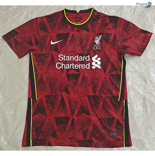 Peamu - Maillot foot Liverpool Special edition Rouge 2020-2021