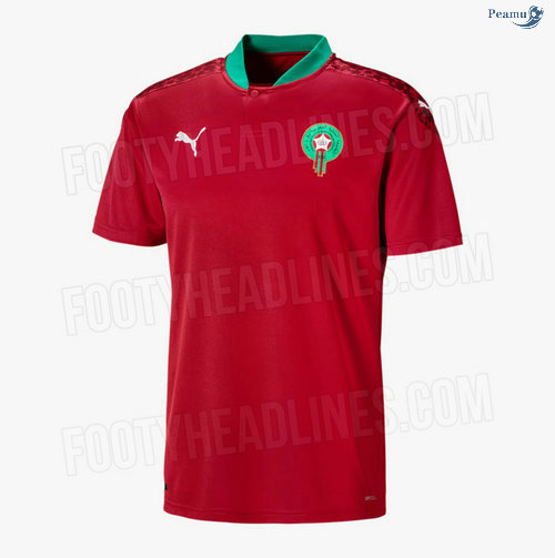 Peamu - Maillot foot Maroc Domicile 2020-2021