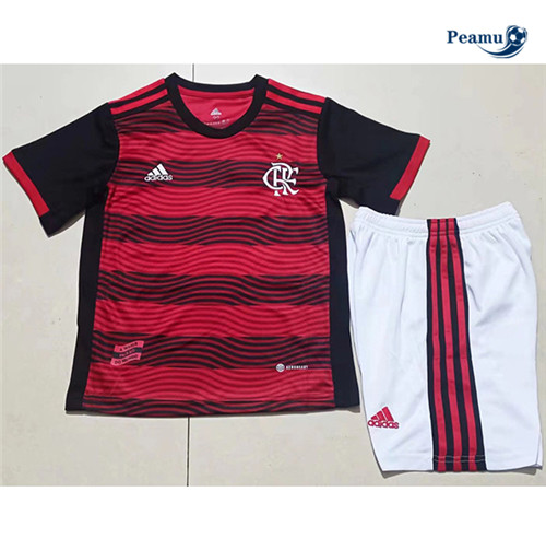Peamu - Maillot foot Flamengo Enfant Domicile 2022-2023