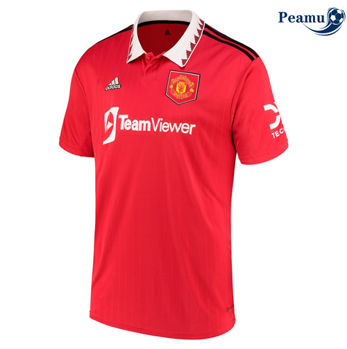 Peamu - Maillot foot Manchester United Domicile 2022-2023