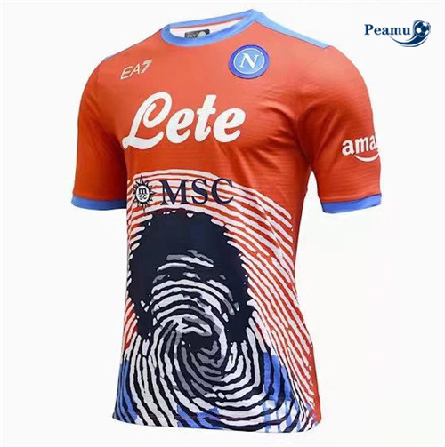 Peamu - Maillot foot Naples EA7 Special 2021-2022