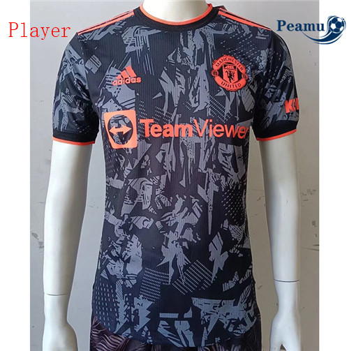 Peamu - foot Manchester United camouflage Noir Player Version 2022-2023