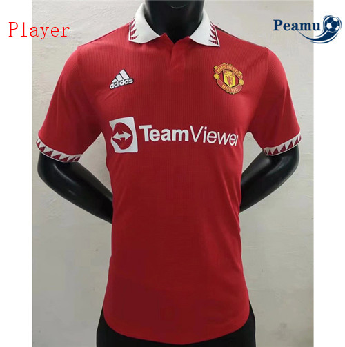Peamu - foot Manchester United Rouge Player Version 2022-2023