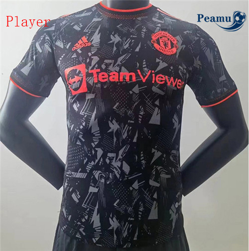 Peamu - foot Manchester United Player Version Noir 2022-2023