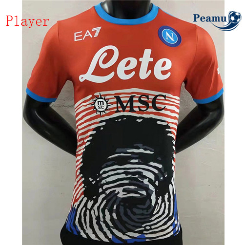 Peamu - foot Naples Player Version Orange 2022-2023