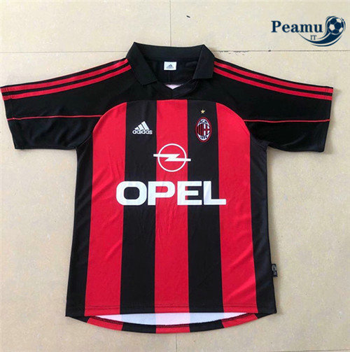 Maillot foot AC Milan Domicile 2000-02
