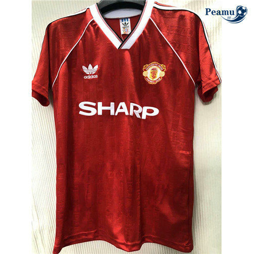Maillot foot Manchester United Domicile 1988