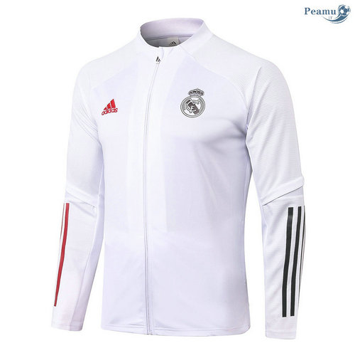 Veste foot Real Madrid Blanc 2020-2021