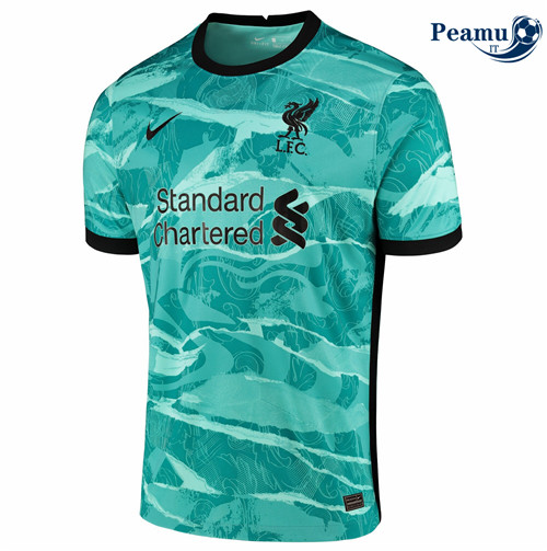 Maillot foot Liverpool Verde 2020-2021