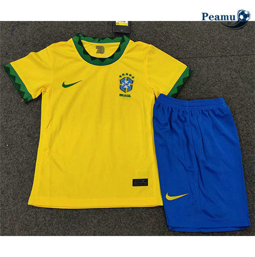 Maillot foot Brésil Enfant Domicile 2020-2021