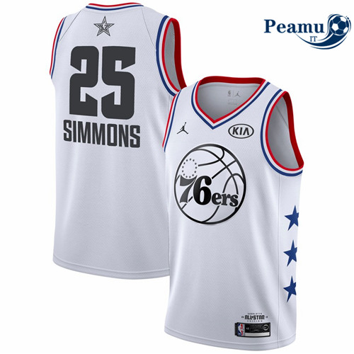 Peamu - Ben Simmons - 2019 All-Star Blanc