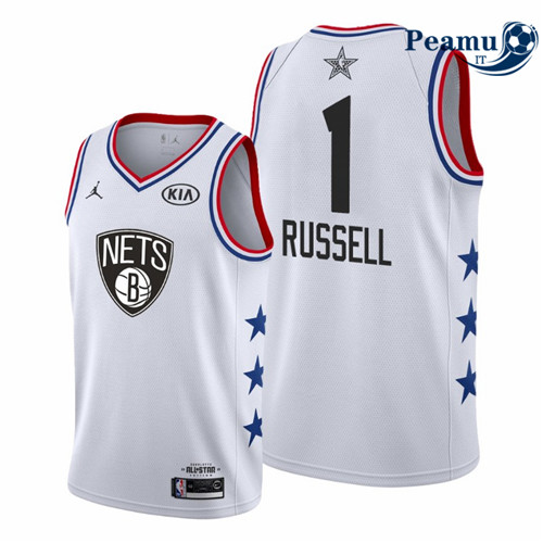 Peamu - D'Angelo Russell - 2019 All-Star Blanc