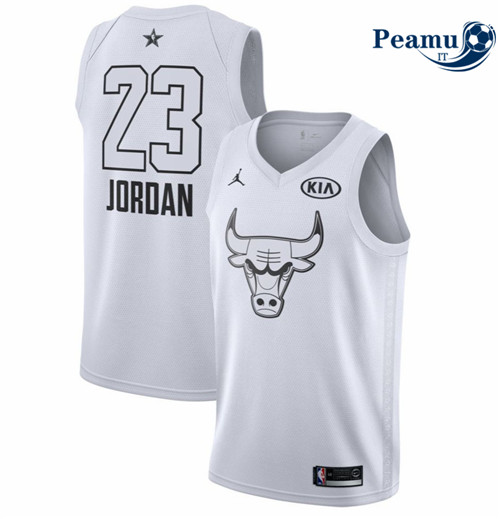 Peamu - Michael Jordan - 2018 All-Star Blanc