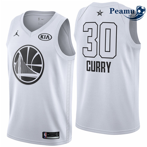Peamu - Stephen Curry - 2018 All-Star Blanc