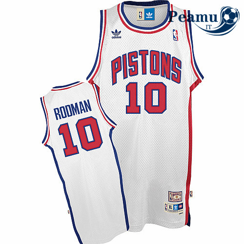 Peamu - Dennis Rodman, Detroit Pistons [Blanco]