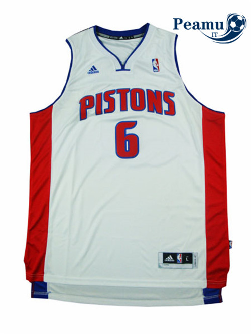 Peamu - Josh Smith, Detroit Pistons - Blanco