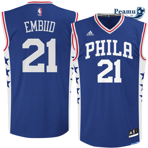 Peamu - Joel Embiid, Philadelphia 76ers [Bleu]