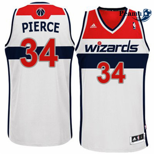Peamu - Paul Pierce, Washington Wizards - Blanc