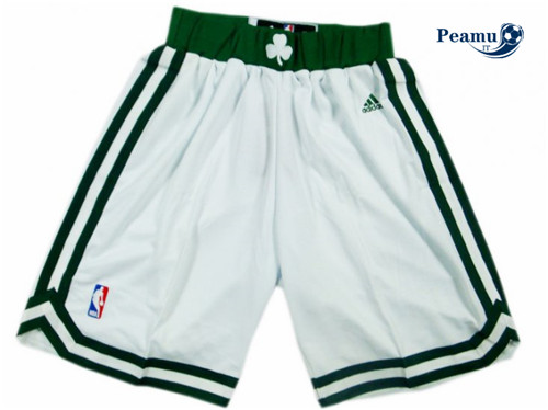Peamu - Short Boston Celtics [Blanco y Verde]