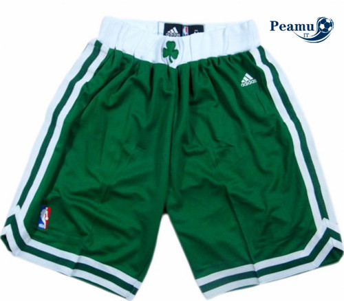 Peamu - Short Boston Celtics [Verde y Blanco]