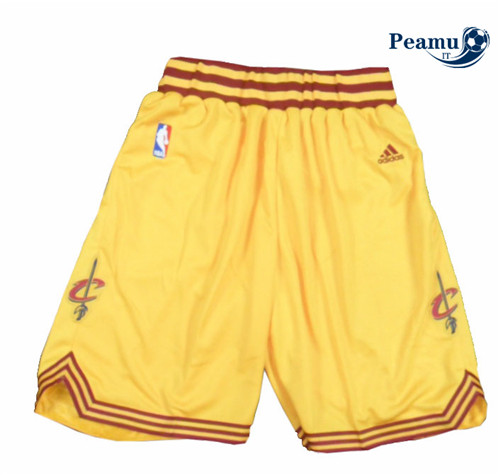 Peamu - Short Cleveland Cavaliers [Amarillos]