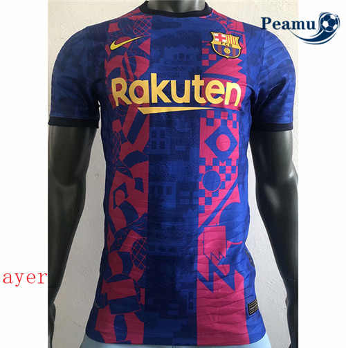 Peamu - Maillot foot Barcelone Player Version Champions League 2021-2022