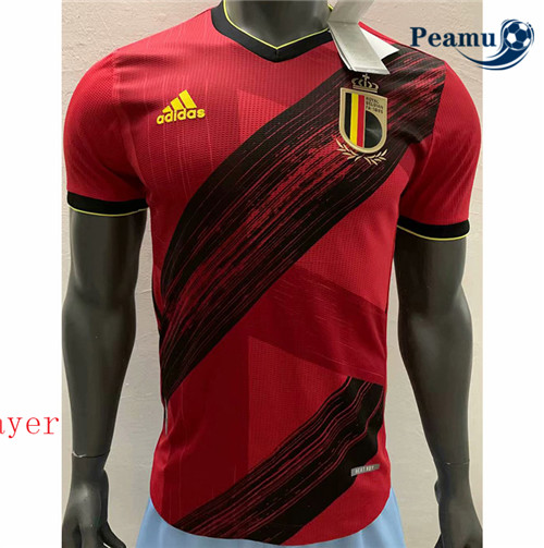 Peamu - Maillot foot Belgique Player Version Domicile 2020-2021