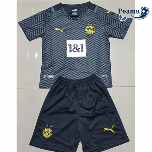 Peamu - Maillot foot Borussia Dortmund Enfant Exterieur 2021-2022