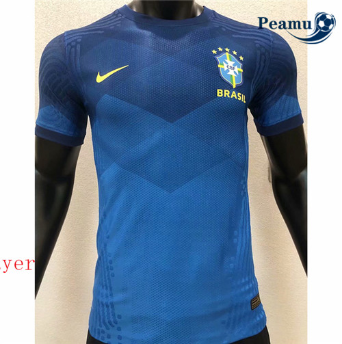 Peamu - Maillot foot Brésil Player Version Exterieur 2020-2021