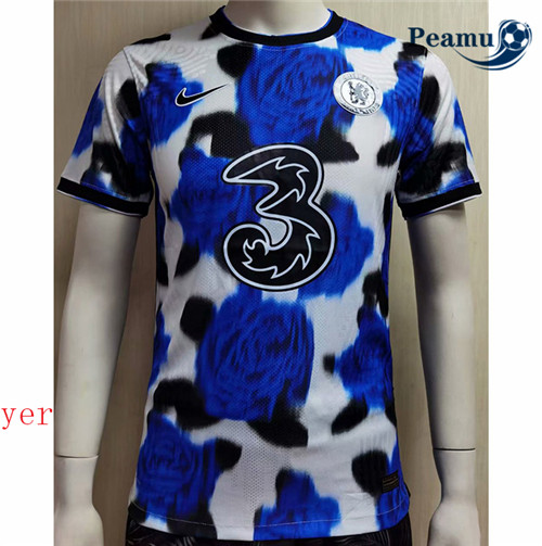 Peamu - Maillot foot Chelsea Player Version classic verson 2021-2022
