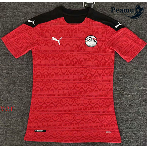 Peamu - Maillot foot Egypte Player Version Domicile Rouge 2020-2021