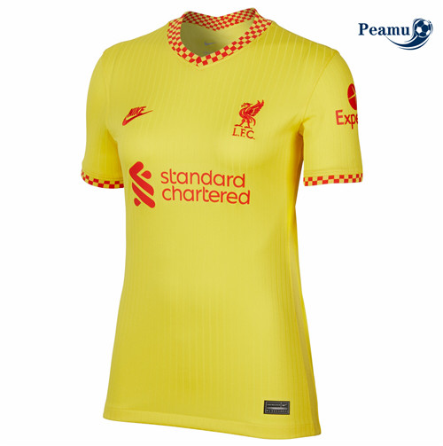 Peamu - Maillot foot Liverpool Femme Third 2021-2022