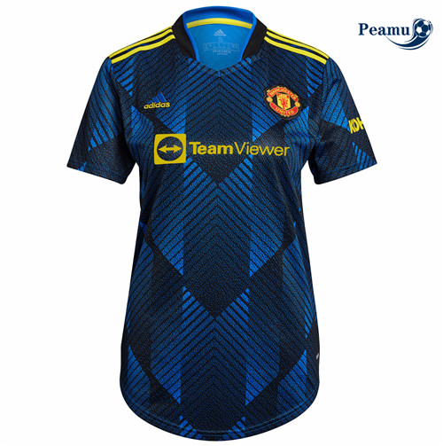 Peamu - Maillot foot Manchester United Femme Third 2021-2022