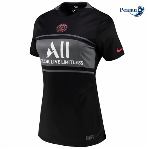 Peamu - Maillot foot PSG Femme Third 2021-2022