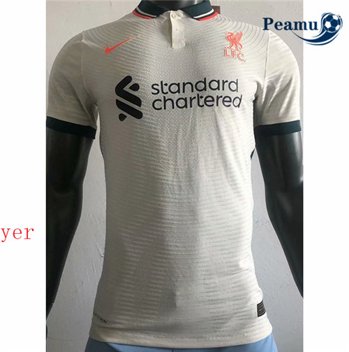 Peamu - Maillot foot Liverpool Player Version Exterieur 2021-2022