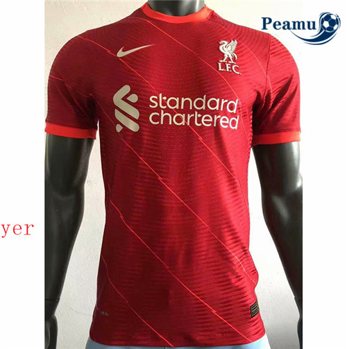 Peamu - Maillot foot Liverpool Player Version Domicile 2021-2022