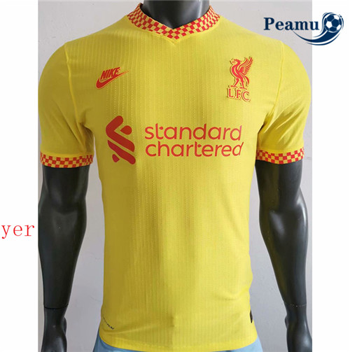 Peamu - Maillot foot Liverpool Player Version Third 2021-2022