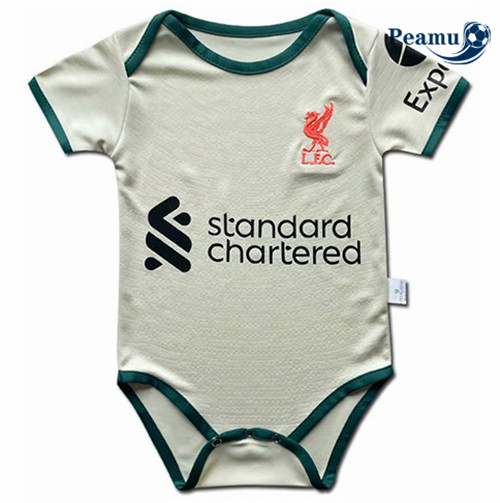 Peamu - Maillot foot Liverpool Exterieur baby 2021-2022