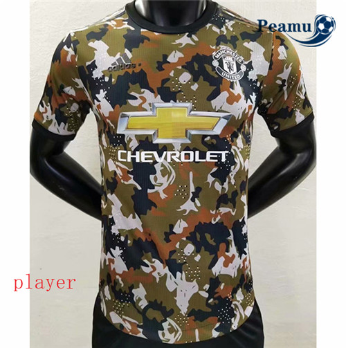 Peamu - Maillot foot Manchester United Player Version 2021-2022