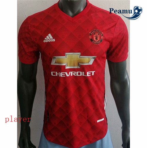 Peamu - Maillot foot Manchester United Player Version Training 2020-2021