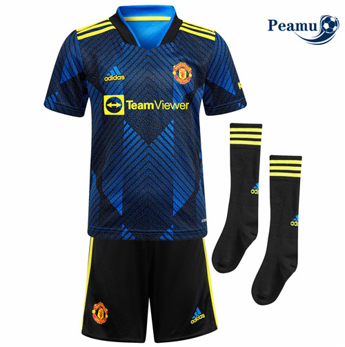 Peamu - Maillot foot Manchester United Enfant Third 2021-2022