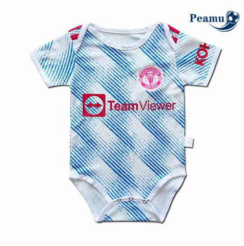 Peamu - Maillot foot Manchester United Exterieur baby 2021-2022