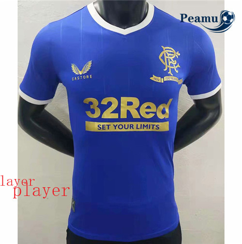 Peamu - Maillot foot Rangers Player Version Domicile 2021-2022